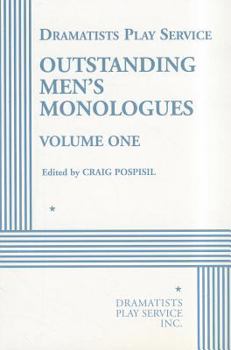 Paperback Outstanding Men's Monologues, Voluem 1 Book