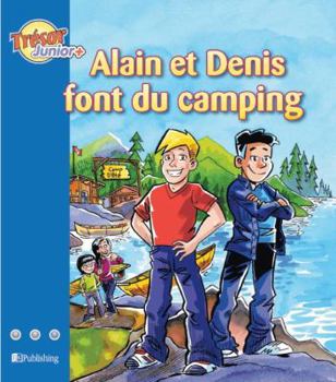 Paperback Beginner French Kids-Alain et Denis font du camping [French] Book