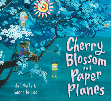 Hardcover Cherry Blossom and Paper Planes Book