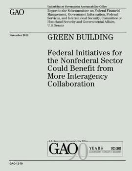Paperback Green Building: Federal Initiatives for the Nonfederal Sector Could Benefit from More Interagency Collaboration Book