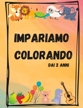 Paperback Impariamo colorando [Italian] Book