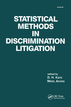 Paperback Statistical Methods in Discrimination Litigation Book