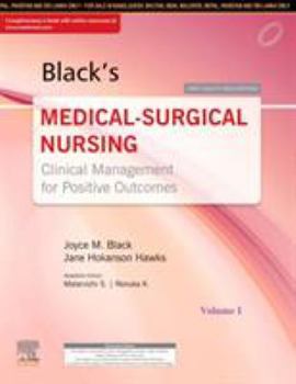 Paperback BLACK'S MEDICAL-SURGICAL NURSING , First South Asia Edition Book