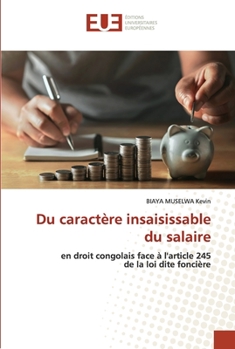 Paperback Du caractère insaisissable du salaire [French] Book