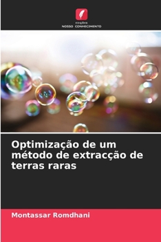 Paperback Optimização de um método de extracção de terras raras [Portuguese] Book