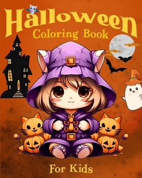 Halloween Coloring Book for Kids: Unleash Your Toddler's Creativity with Non-Scary Spooky Illustrations Ages 2-5