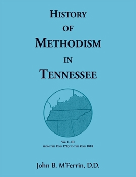 Paperback History of Methodism in Tennessee Book