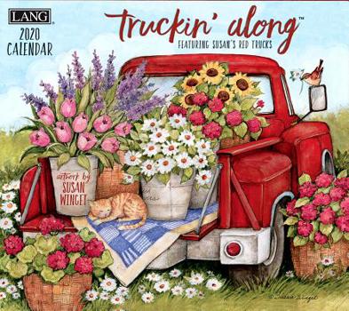 Calendar Truckin' Along: 2020 Wall Calendar Book