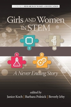 Paperback Girls and Women in Stem: A Never Ending Story Book