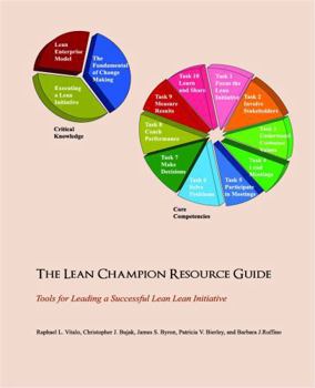 Paperback The Lean Champion Resource Guide: Tools for Leading a Successful Lean Initiative (Implementing Lean Enterprise) Book