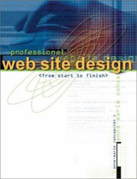 Paperback Professional Web Site Design from Start to Finish Book