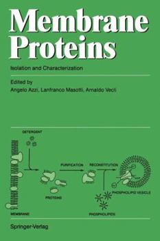 Paperback Membrane Proteins: Isolation and Characterization Book