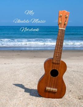 Hardcover My Ukulele Music Notebook Book