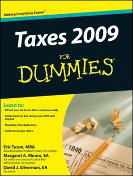 Paperback Taxes 2009 for Dummies Book