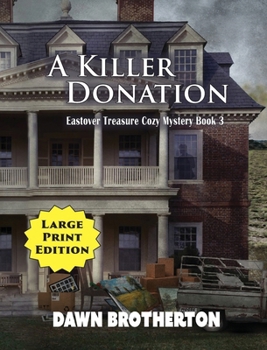 Paperback A Killer Donation [Large Print] Book