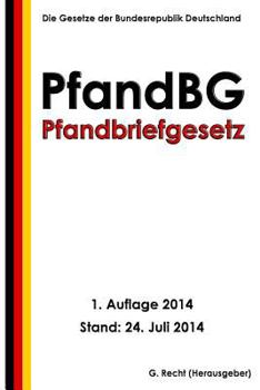 Paperback Pfandbriefgesetz (PfandBG) [German] Book