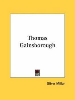 Paperback Thomas Gainsborough Book