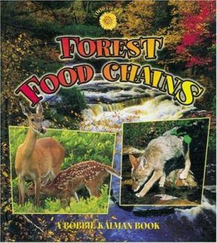 Library Binding Forest Food Chains Book