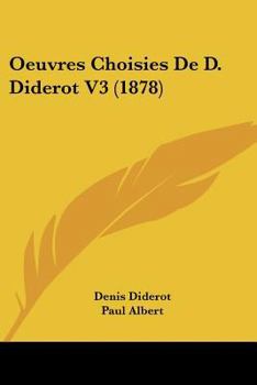 Paperback Oeuvres Choisies De D. Diderot V3 (1878) Book