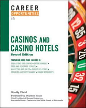 Hardcover Career Opportunities in Casinos and Casino Hotels Book