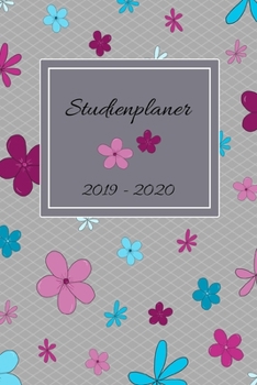 Paperback Studienplaner 2019 - 2020: Organisiere Dein Studium - Terminkalender kompakt von Aug. 2019 - Okt. 2020 (15 Monate) - Wochenplaner - 1 Woche je Se [German] Book
