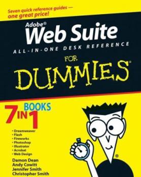 Paperback Adobe Creative Suite 3 Web Premium All-In-One Desk Reference for Dummies Book