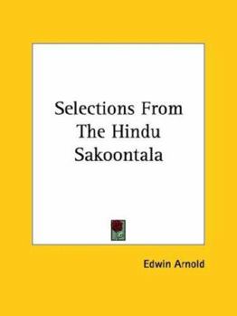 Selections From The Hindu Sakoontala