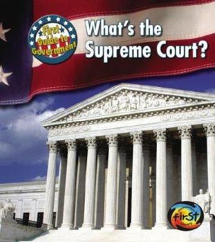 Hardcover What's the Supreme Court? Book