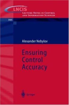 Paperback Ensuring Control Accuracy Book