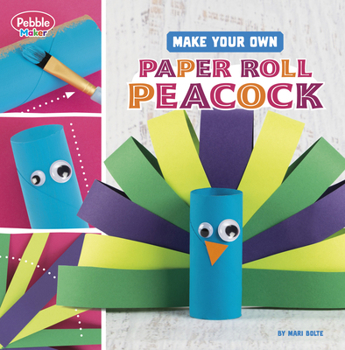 Paperback Make Your Own Paper Roll Peacock Book