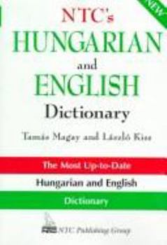 Hardcover NTC's Hungarian and English Dictionary Book