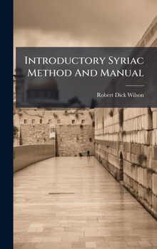 Hardcover Introductory Syriac Method And Manual Book