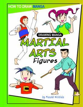 Library Binding Drawing Manga Martial Arts Figures Book
