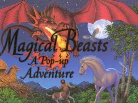 Hardcover Magical Beasts: A Pop-Up Adventure Book
