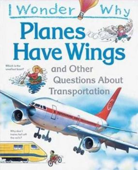 Hardcover I Wonder Why Planes Have Wings: And Other Questions about Transportation Book