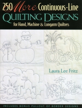 Paperback 250 More Continuous-Line Quilting Design Book