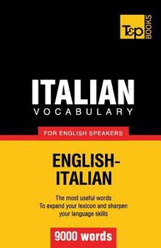 Paperback Italian vocabulary for English speakers - 9000 words Book