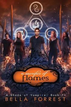 Paperback A Shade of Vampire 71: A Sacrifice of Flames Book