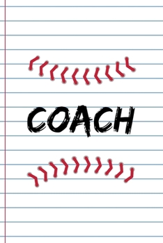 Paperback Coach: Coach Notebook Journal Composition Blank Lined Diary Notepad 120 Pages Paperback White Book