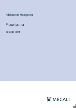 Paperback Piccolissima: in large print Book