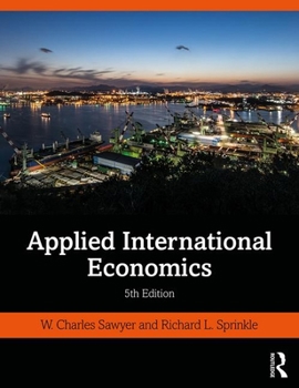 Paperback Applied International Economics Book