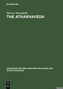 Hardcover The Atharvaveda Book