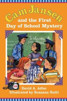 Hardcover CAM Jansen: The First Day of School Mystery #22 Book