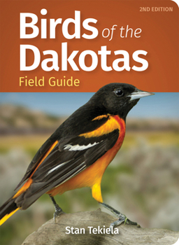 Paperback Birds of the Dakotas Field Guide Book