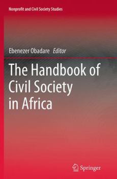 Paperback The Handbook of Civil Society in Africa Book