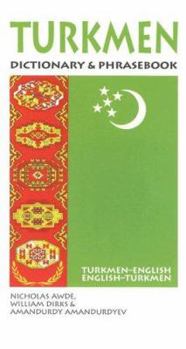 Paperback Turkmen Dictionary & Phrasebook: Turkmen-English/English-Turkmen Book