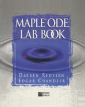 Hardcover The Maple(r) O.D.E. Lab Book