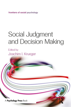 Hardcover Social Judgment and Decision Making Book