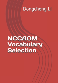 Paperback NCCAOM Vocabulary Selection Book