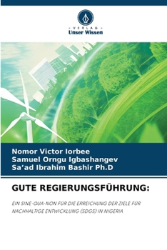 Paperback Gute Regierungsführung [German] Book